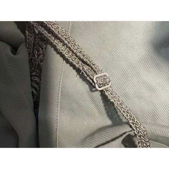 Carmen Marc Valvo Collection Women XL Dressy Twin Set Top Gold Sequins Textured - Picture 13 of 13